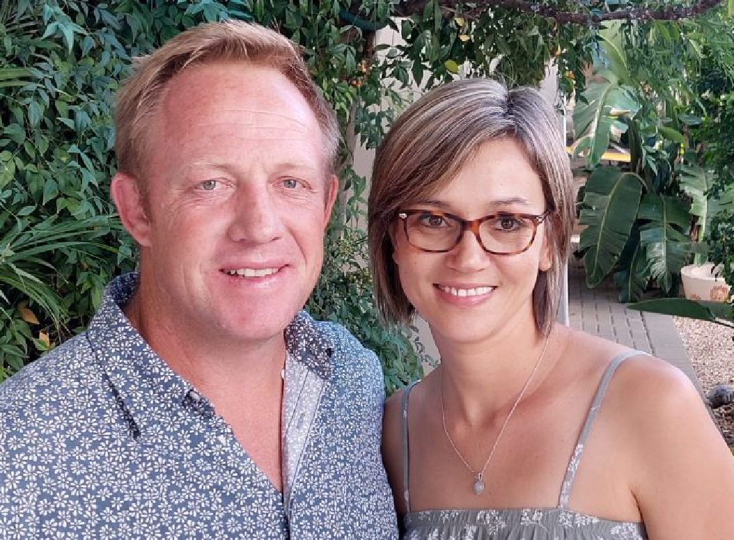 Frikkie and Kato, owners of Namib Trails 4x4 Rentals in Windhoek